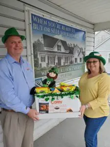 Carey Delivers St. Patrick’s Day Gifts